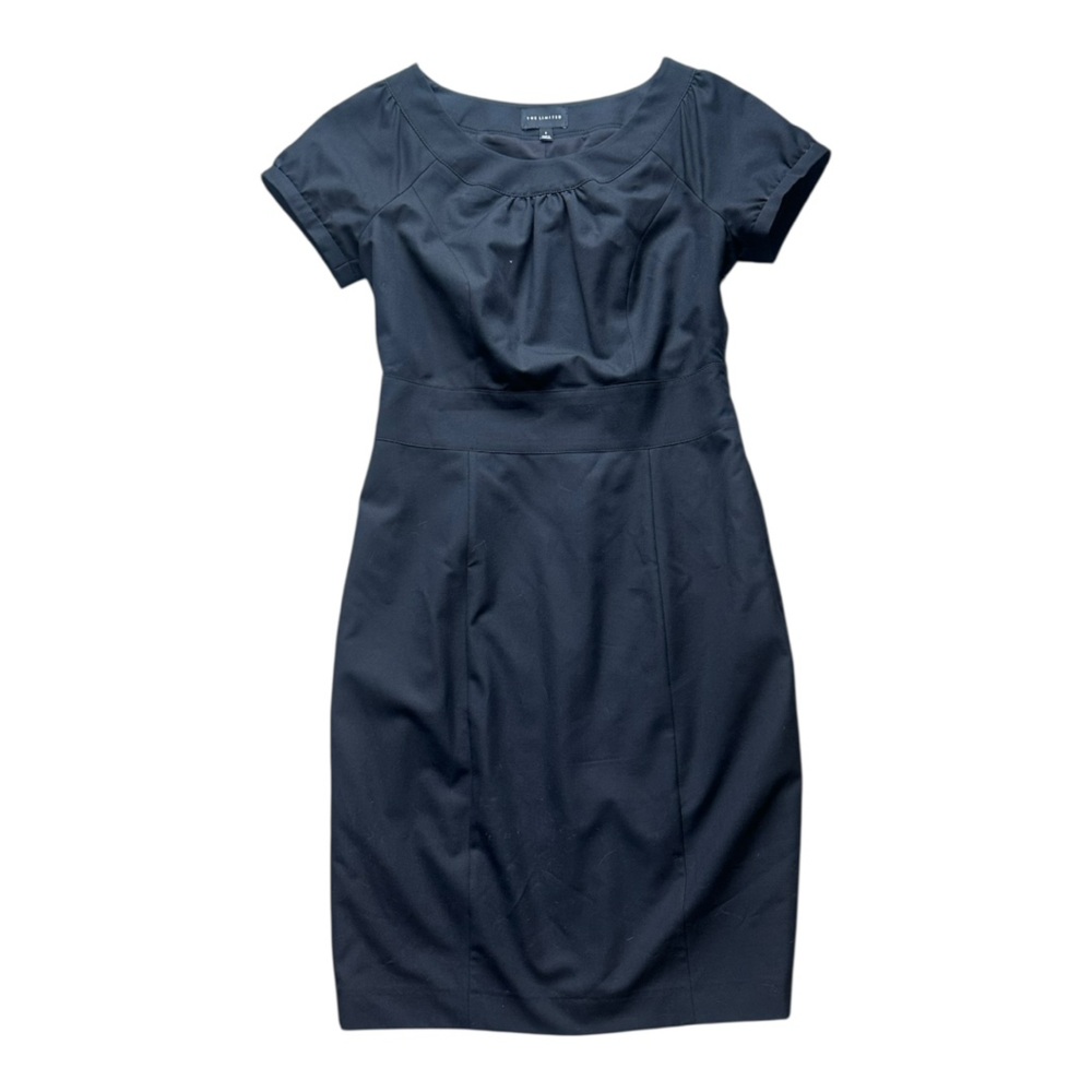 The Limited Black Sheath Dress Size 2 | Short Sleeve Classic Work Dress